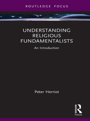 cover image of Understanding Religious Fundamentalists